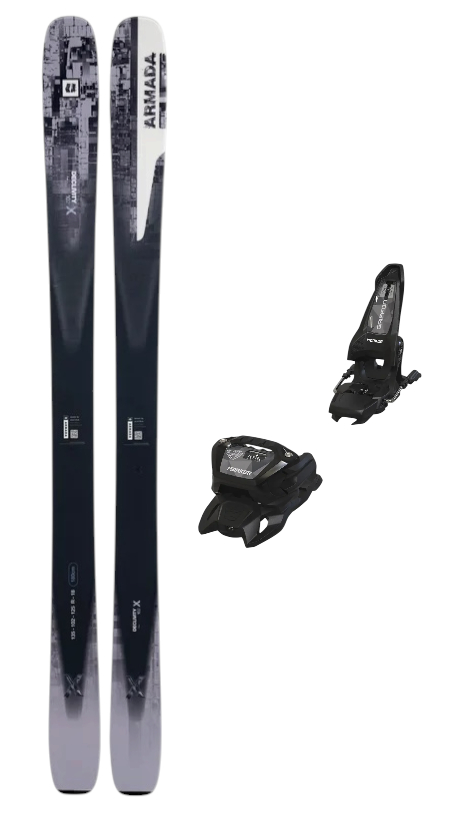 ARMADA ST 174CM スキー GRIFFONビンディング Armada Declivity X 102 Ski + Marker Griffon 13 ID GW (Black