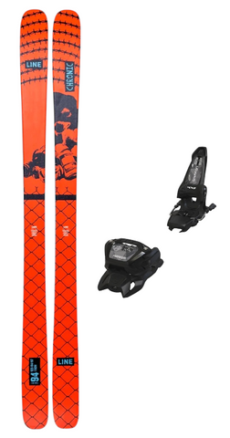 LINE Chronic 94 Ski + Marker Griffon 13 ID GW (Black) Bindings 2025/26