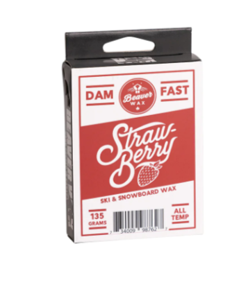 Beaver Wax Ski Snowboard Wax Scented Collection