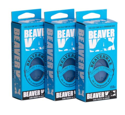 Beaver Wax Cold Temperature Ski & Snowboard Wax - Single Bar