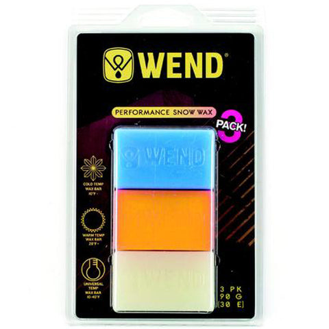 Wend Performance Snow Wax (3 Pack)